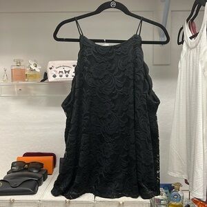 NWT Fortune & Ivy Lined Lace Top